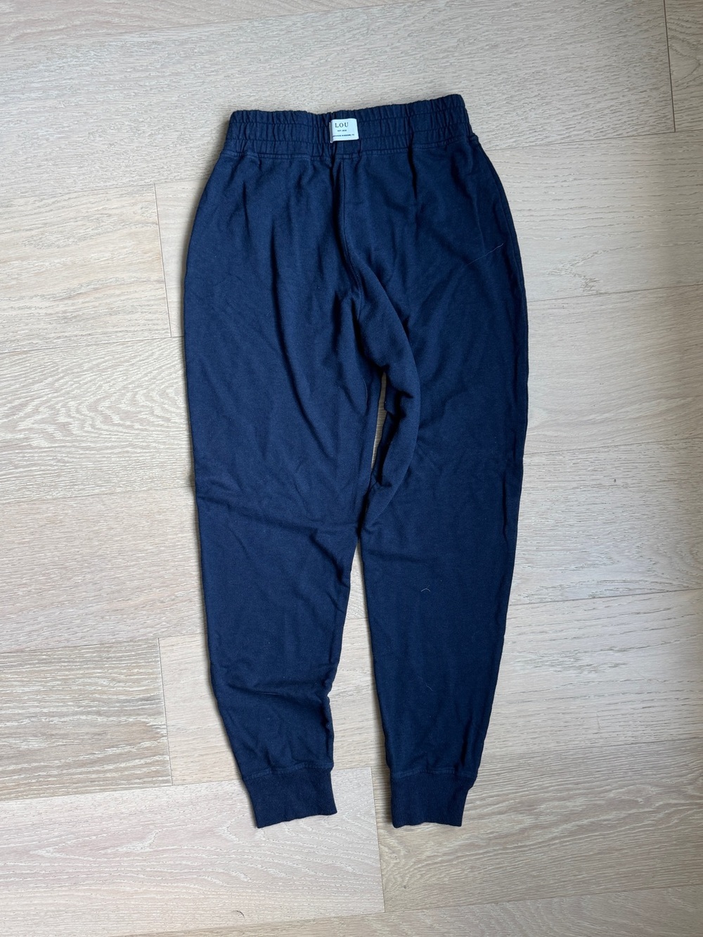 Lou Apparel Boerne, TX  Women’s Navy Blue Jogger Pants  Size S - Picture 3 of 3